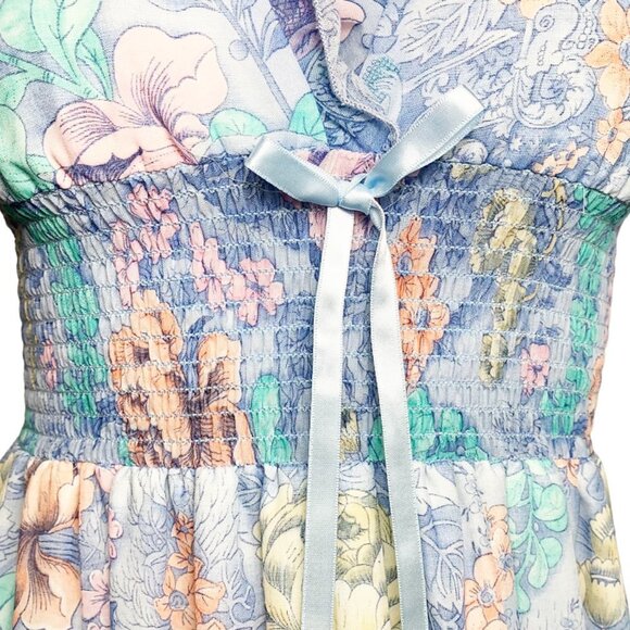 RARE VINTAGE 1970's Romantic Fairycore Angel Dress - Picture 7 of 11